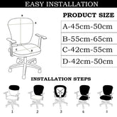 HOTKEI | office chair cover installation guide on livebetterindia.com